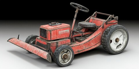 Naklejka premium vintage toy car