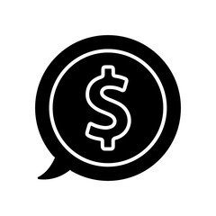 Money icon vector. Finance illustration sign. Dollar symbol. banking or bank logo.