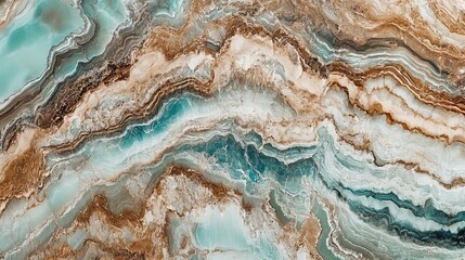 Obraz premium blue marble texture