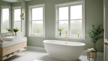 interior modern design room 3d