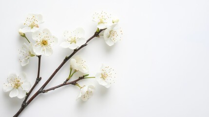 Fototapeta premium white cherry blossom
