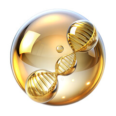 gold wedding rings on white background