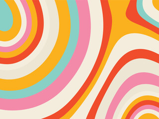 Seamless Abstract Organic Line Pattern - Minimalist Vector Design.