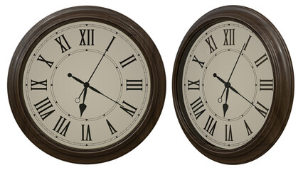 wooden classic clocks