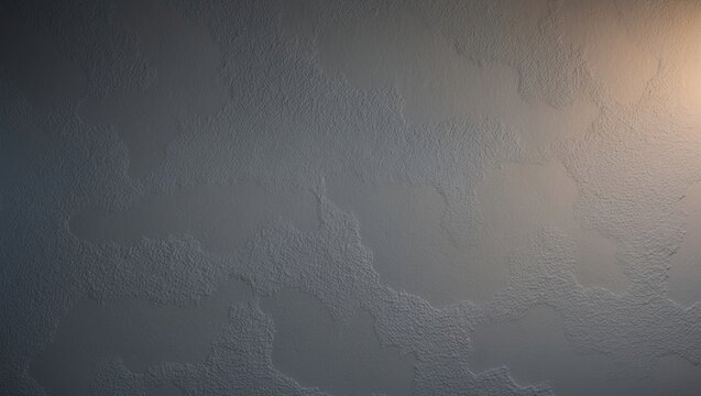 Gray drywall texture with orange peel finish