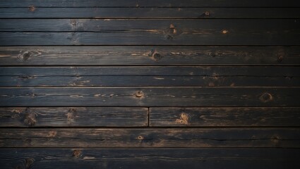 Dark rustic wooden floorboards creating a textured background