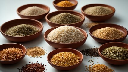 Whole wheat multigrain atta enriched with flax seeds for healthy living