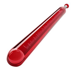 Red glass thermometer medical instrument temperature measurement healthcare fever illness health check
