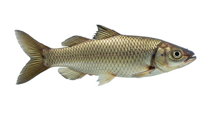 Isolated Freshwater Fish with Detailed Scales