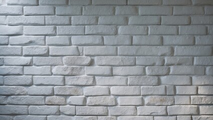 Obraz premium Abstract textured white stone brick wall background