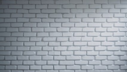 White brick wall texture for vintage decor and urban architecture
