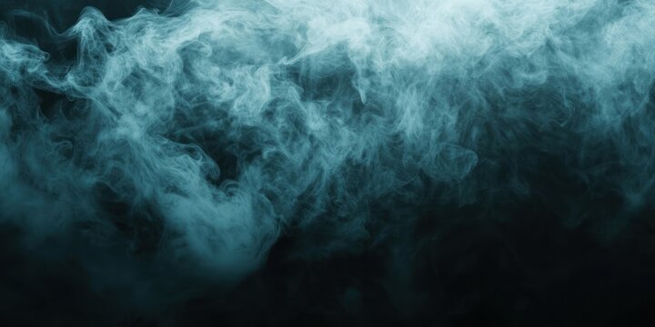 A dramatic, moody composition featuring wisps of mysterious fog rolling through the air