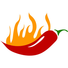 Flaming Chili Icon