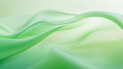 Obraz premium green silk background