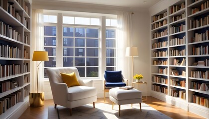 interior modern design room 3d