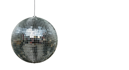 Isolated Disco Ball