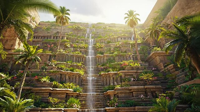 Hanging Gardens of Babylon.
