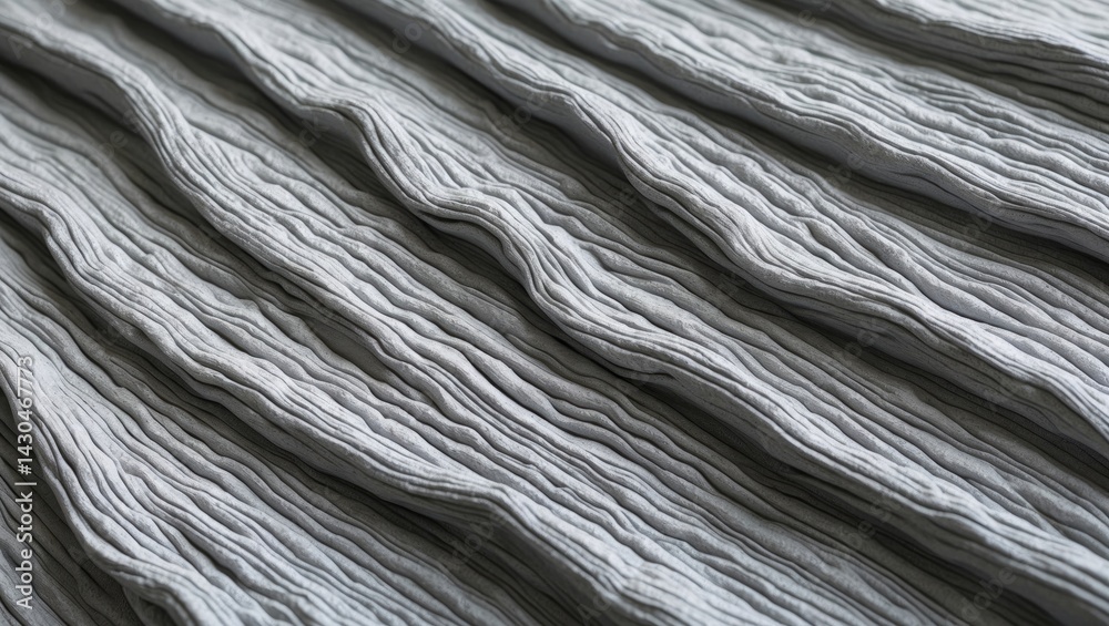 Poster Textile fibers and threads close-up on fabric background