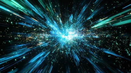 Fototapeta premium abstract blue background