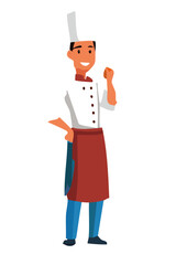 Chef cook man vector icon graphic design