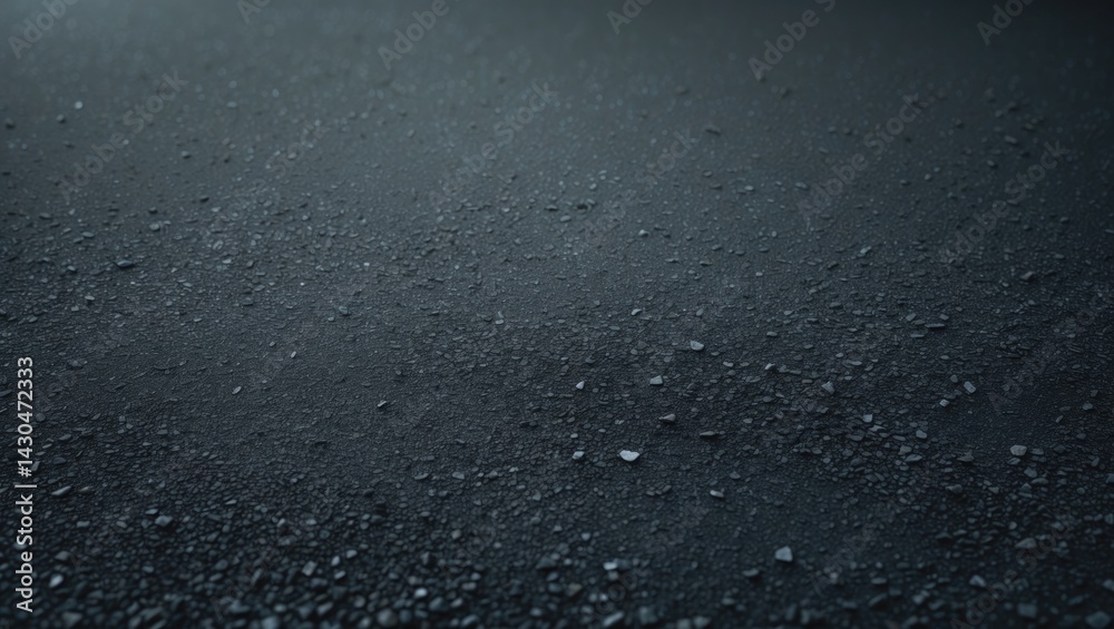 Poster close-up of asphalt floor with textured pattern