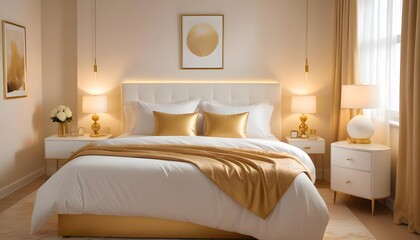 interior modern design room 3d