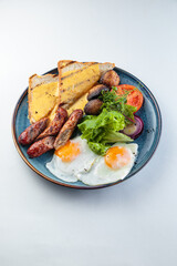 A fresh and delicious breakfast for you