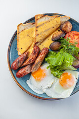 A fresh and delicious breakfast for you