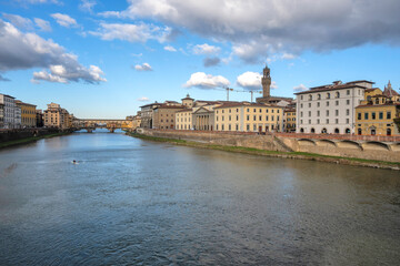 The Old Town of city of Florence, Tuscany Region, Italy