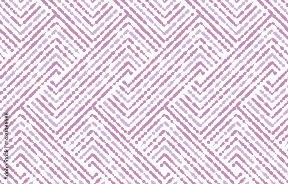 Poster abstract geometric pattern with stripes, lines. seamless vector background. white and pink ornament.
