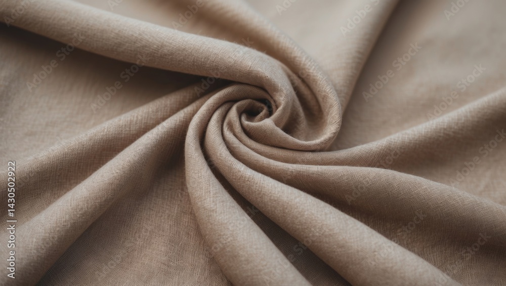 Poster textured brown fabric for background with abstract design