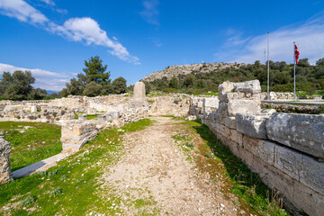 Xanthos or Xanthus Letoon which was the capital of Lycia, illustrates the blending of Lycian...