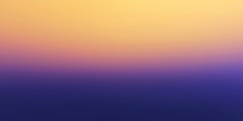 Obraz premium A stunning twilight sky with a soft gradient of deep blue, purple, and golden hues