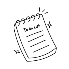 To do list Business Doodle Illustration