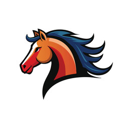 horse head vector