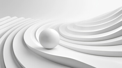 Obraz premium abstract white background