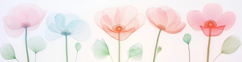 Obraz premium pink tulip flowers