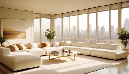 Fototapeta premium interior modern design room 3d