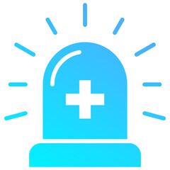 Fototapeta premium Siren Icon