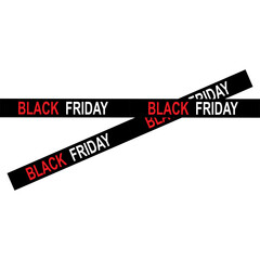 Black Friday Sale Ribbon