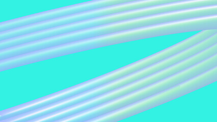 Fototapeta premium Abstract turquoise Spring against a green-blue background - 4K Wallpaper