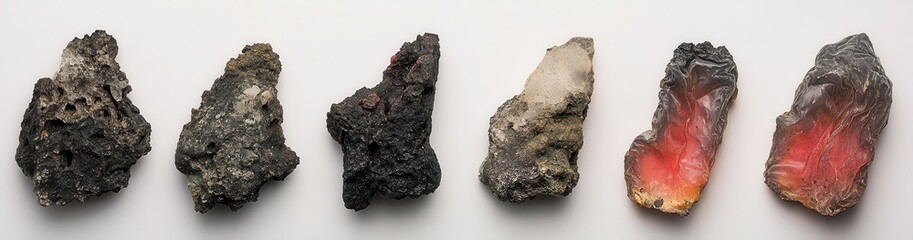 Stages of  Burnt Rock