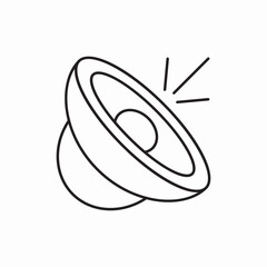 music column icon vector sign