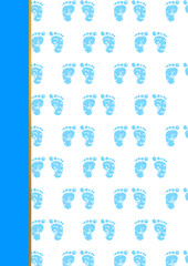 cute blue baby feet, background, Wallpaper