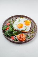 A fresh and delicious breakfast for you
