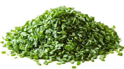 Obraz premium Chopped Chives with Fresh Herbs, and Food.