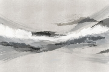 Stunning abstract illustration of a calm gray background