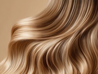 Fototapeta premium long blond hair