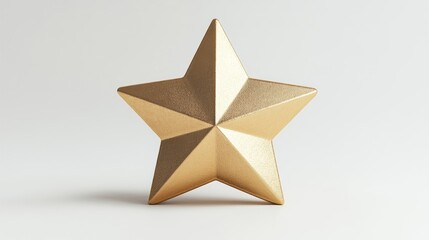 Gold star award