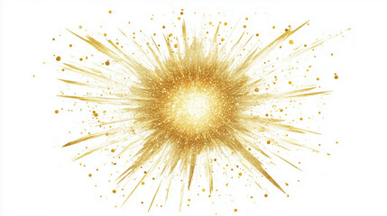 Obraz premium sparkler on white background